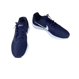 Nike | Downshifter 7 Athletic Sneaker Navy & White  - Men's Size 12